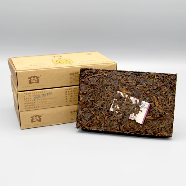 2007 Gold Needle White Lotus Brick (金針白蓮茶磚)
