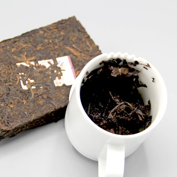 2007 Gold Needle White Lotus Brick (金針白蓮茶磚)