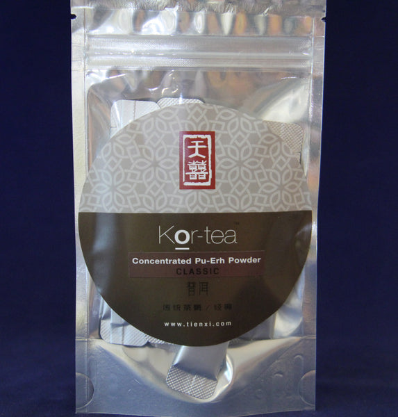 Black Pu-Erh Kor Tea (Concentrated Pu-Erh Powder; Original)